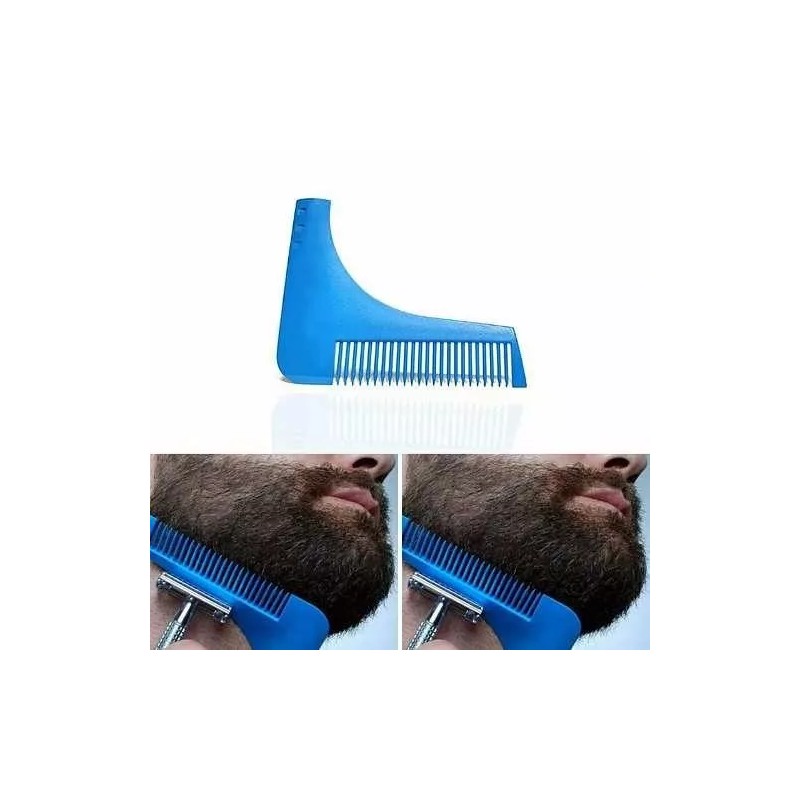 The Beard Shaper Peine Guía Plantilla Para Delinear Barba 5pz