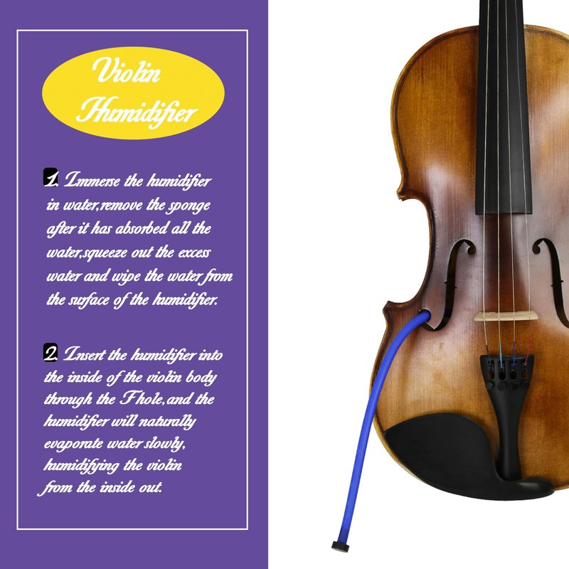 Danchet Violin Cleaner Care Cleaning Kit,Maintenance Kit,Beeswax,Liquid Rosin,Rosin Remover,String Oil,Polish,Violin