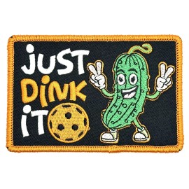 Unbranded Just Dink It Pickleball Funny Adult Humor Retro Patch Hat Cap