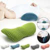 Lumbar Support Memory Foam Pillow Bed Cushion for Sleep Lower