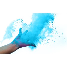 Holi Powder True Blue 10 Pack of 70 Grams Each