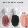 Janety Cepillo Baño Silicona Piezas Diseño Doble Cara Herramienta Limpieza