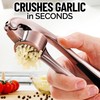 Zulay Kitchen Premium Garlic Press Set - Rust Proof Professional