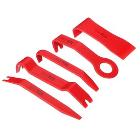 TRIM SET 1 Auto Demontage Werkzeug Set 5Tlg | Hebelwerkzeuge zum Entfernen von Fenster- und Türverkleidung | Zierleisten | Car Radio | Fahrzeugpolster | Zierleistenkeile-Satz