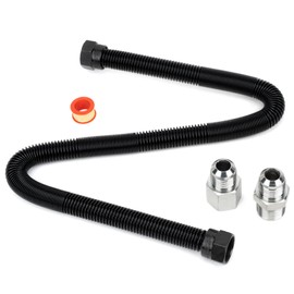 Stanbroil 3/4" x 30" Non-Whistle Flexible Flex Gas Line for Natural Gas or Liquid Propane Fire Pit and Fireplace