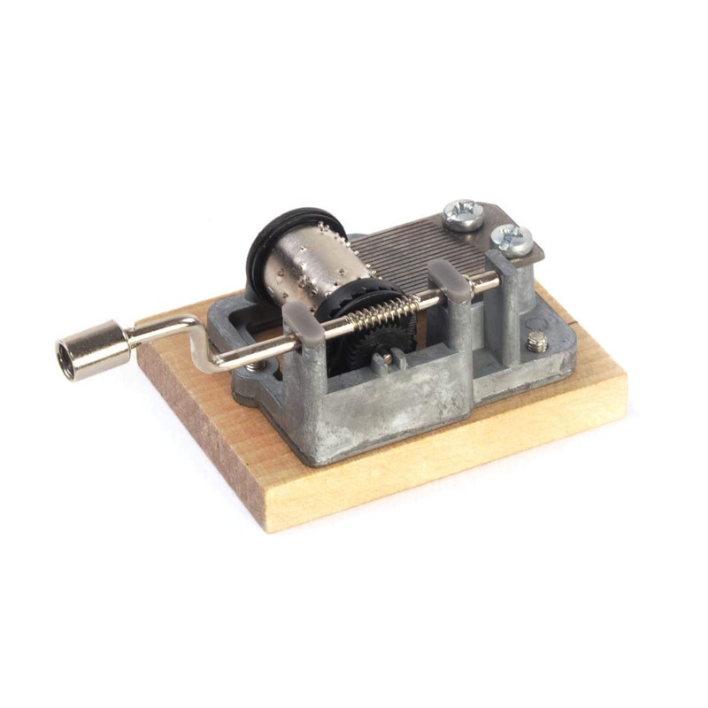 Pink Panther Music Box (Crank Mechanism, Mini Rotary Organ)
