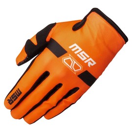 MSR Axxis Proto MTB Mountain Bike Dirt Bike Motocross MX BMX Outdoor Sports ATV UTV Powersports Riding Gloves for Men and Women Medium Orange