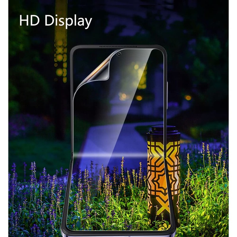 QINOUK for Motorola Razr 50 Ultra Protective Film [Front+Inside Screen],