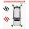 4 Pack Car Bumper Guard, Universal Rubber Protector for SUV