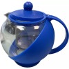 Live Well LW Half Moon Glass Teapot With Removable Infuser,