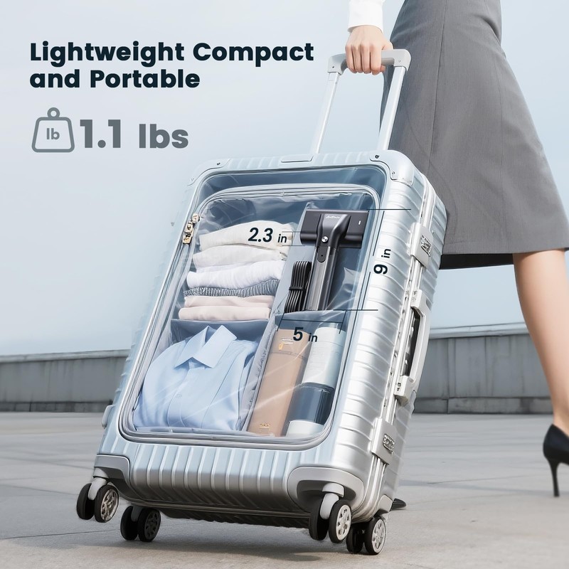 Hand Steamer for Clothes, 1200W Portable Travel Steamer & Iron