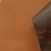 Genuine Leather Repair Sheet, Remake Sheet, Postcard, Brown: 1 piece