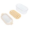 Ice Cube Tray with Lid Bin 2 Layer Ice Trays