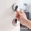 YIDELAI Suction Cup Door Handle for Glass, Refrigerator, Drawer, Bathroom,