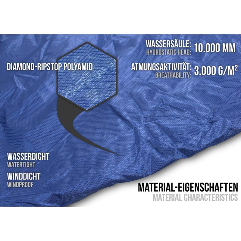 normani Sleeping bag cover bivouac bag - 100% wind and