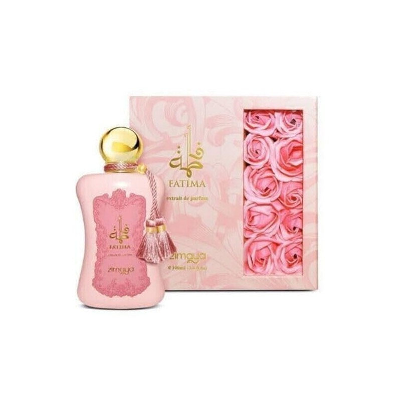 Afnan Zimaya Fatima Pink Extrait de Parfum for Women, 3.4