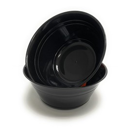 Mintra Home Snack Bowls (Large 2pk (4L), Black)