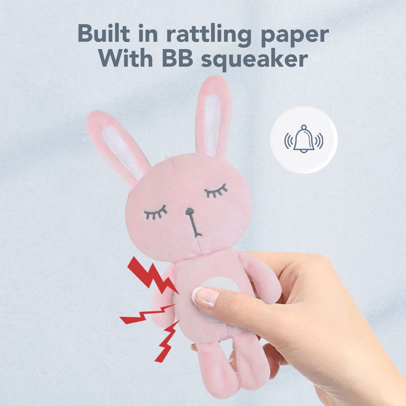 Baby Mobile Sensory Toy Soft Plush Learning Development Interactive Sound