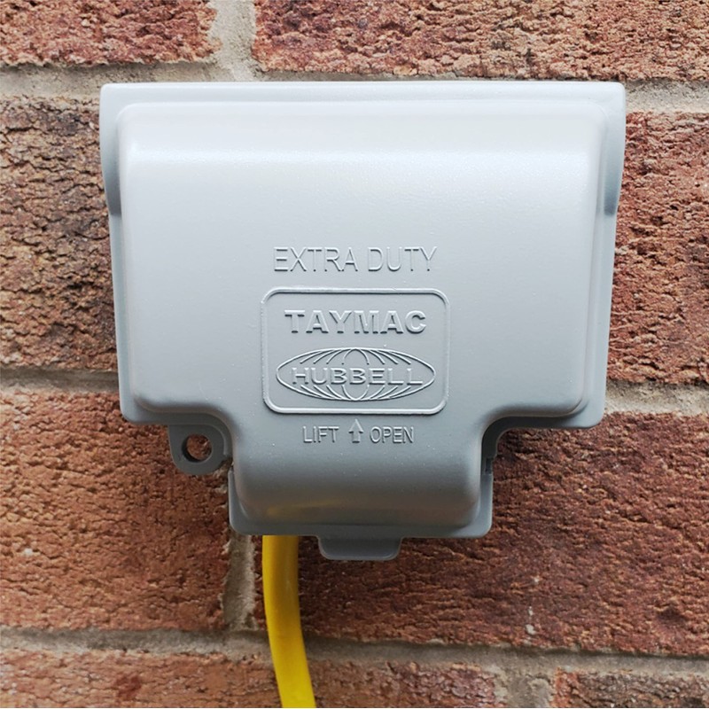 TayMac MX3300 RaynGuard Extra Duty Metal Weatherproof in-Use Cover, 1-Gang,