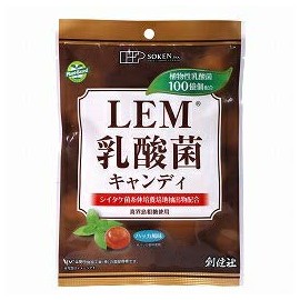 Sokensha LEM Lactic Acid Bacteria Candy 2.2 oz (63 g) (Includes Individual Packaging)