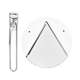 Under Cabinet Jar Opener, Bottle Openers for Seniors, Comes with 1 Stainless Steel Jar Lid Opener, Easy to Grip, Easily Twists off Lids of Any Size, Essential Kitchen Gadgets for Home Help