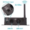 Mingzhe 2.4G Wireless DMX 512 Controller Transmitter Receiver LCD Display
