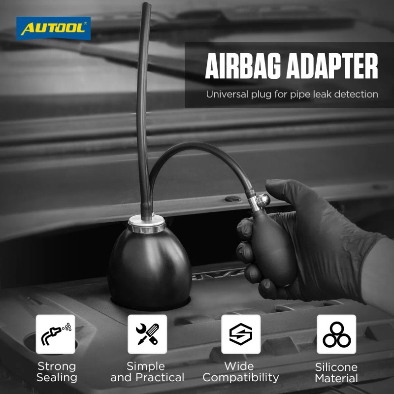 Autool Automotive EVAP Smoke Machine Inflatable Bladder Exhaust Intake System