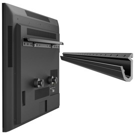 Studless Drywall TV Wall Mount for 32-75 Inch TVs, No Stud No Drill TV Bracket Hanger with Max Vesa 600x400mm up to 150lbs, Low Profile, Tilts 5°, Easy Install, Includes All Hardware & Level