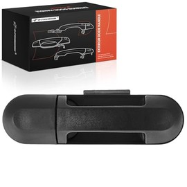 A-premium - Manija de Puerta Exterior Delantera Derecha del Lado del Pasajero Compatible con Ford Explorer 2002-2008, Explorer Sport Trac 2007-2010, Negro Texturizado, Reemplazo# 1L2Z7822404AAC