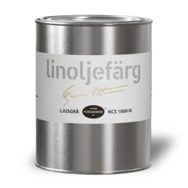Ottosson Färgmakeri Linseed Oil Paint - Light Grey - 1 Liter
