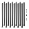 12 Pack 1-3/8'' Chain Link Fence Extension, 30'' Fence Extension