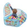 Children's 1.2m Basketball Pool Big Safe Foldable Blue Kids Indoor