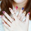 JERCLITY 224 Pieces 16 Sheets 4th of July Nail Wraps