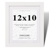 Fabian Clarke London® 12X10 Picture Frame Wooden White with White