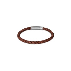 Pulsera Lotus Style Men Basic para Caballero en Tono Marrón
