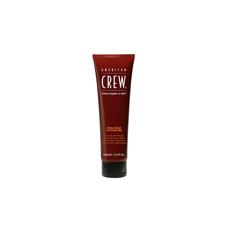 American Crew Men's Firm Hold Gel Tube, 3.3 oz