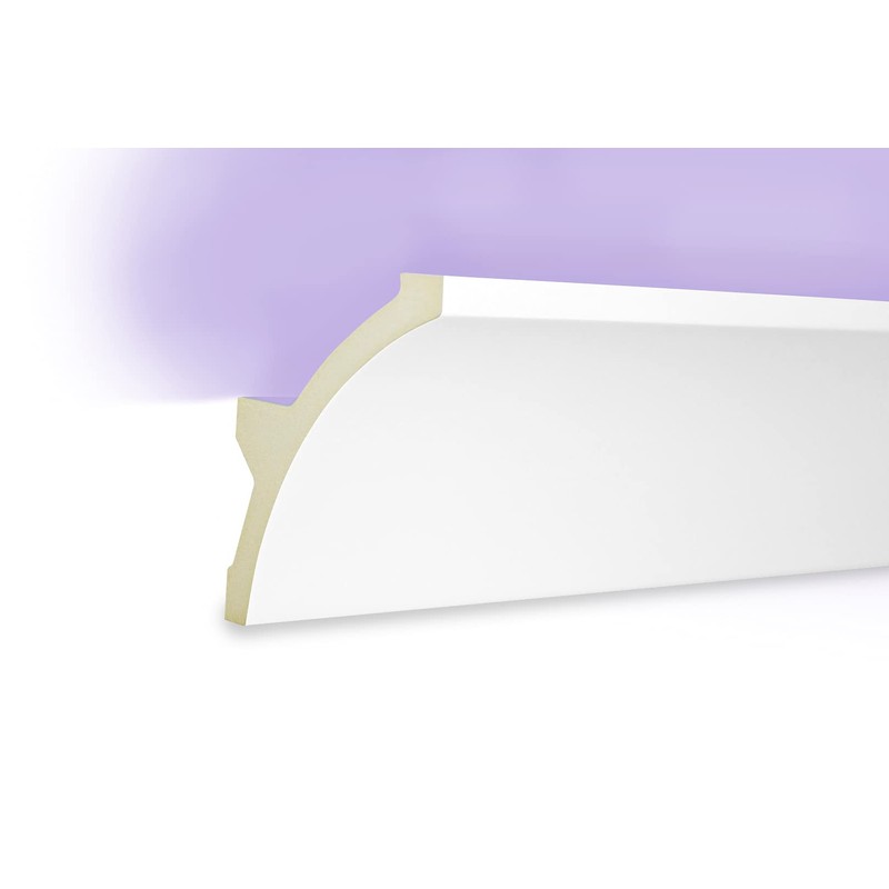 KF702 LED Profile Polyurethane Indirect Lighting with Stucco Strips, Light