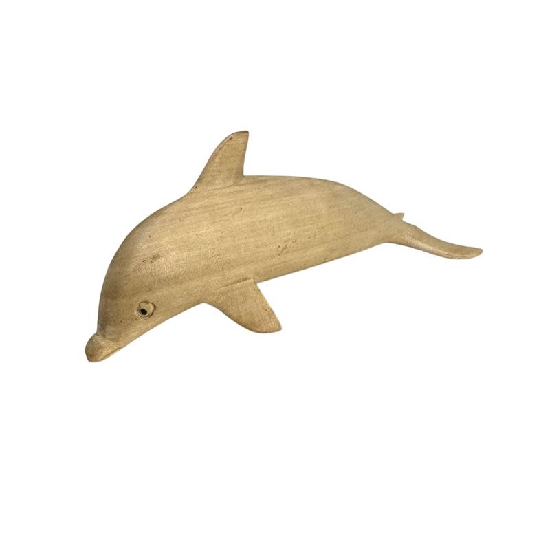 Wooden Musical Whistle Dolphin noise maker Instrument