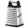 4-Sided Stainless Steel Box Grater for Vegetable Prep – Multi-Surface