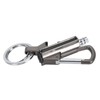 Match Bottle Opener Metal Keychain Multi Function Reusable Survival Lighter