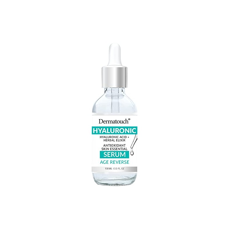 DERMATOUCH Suero De Ácido Hialurónico Y Elixir Herbal, 50 Ml