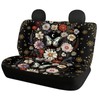 Bulopur Butterfly Floral Front and Rear Bench Protector Full Set