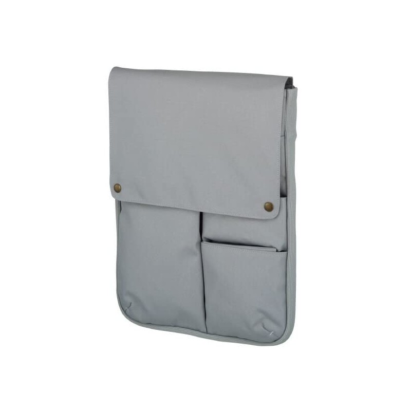 Kokuyo BIZRACK Bag-In Bag, Holds 13.3-inch Laptops, Vertical, Gray, Kaha-BRB135M