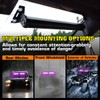 LRTER 2x17.7 Emergency Flashing Warning Strobe Lights Bar w/Digital Display