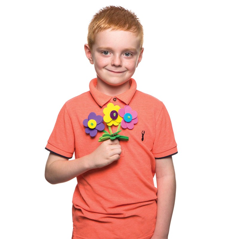 Baker Ross Stacking Craft Sets "Flowers" to Mix and Match