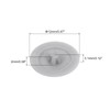 sourcing map 40PCS Screw Cap Covers, 12mm Waterproof Plastic Screw