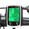 Vidacharmy 2.4 Inch Multifunctional Waterproof Bicycle Odometer with LCD Backlit