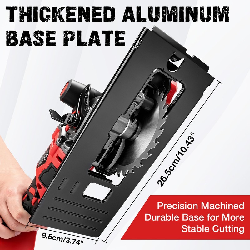 SHALL 20V Cordless Mini Circular Saw, 4-1/2’’ 4000RPM Power Circular
