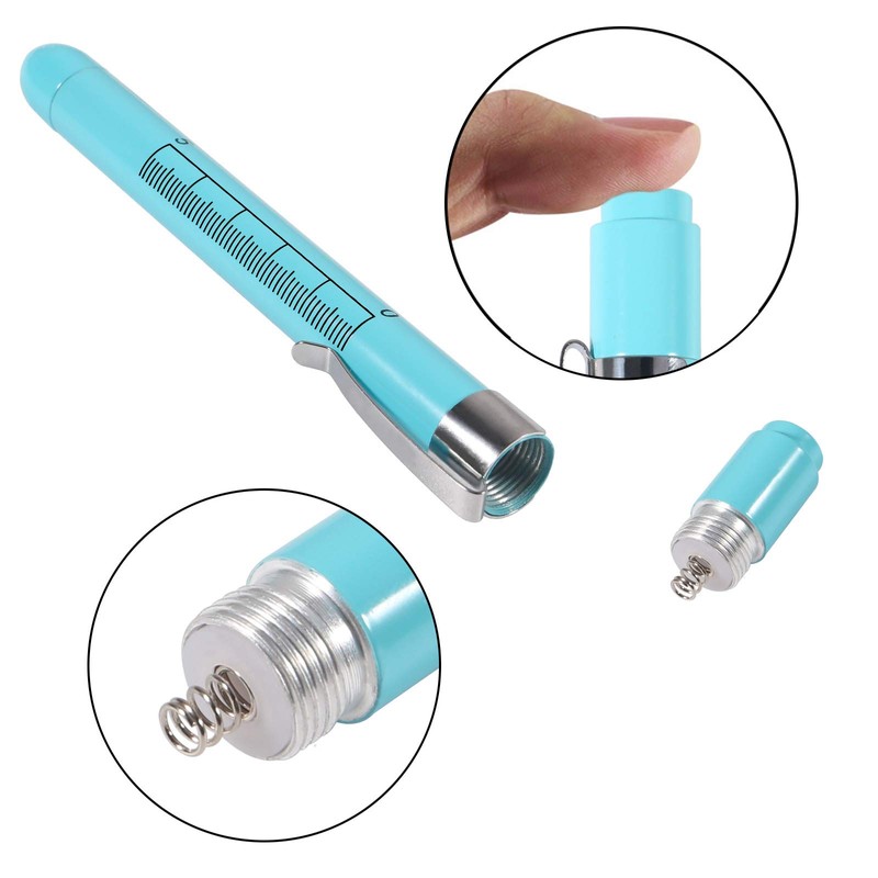 Aokin Medical Pen Light for Nurse Doctor, Reusable LED Medical