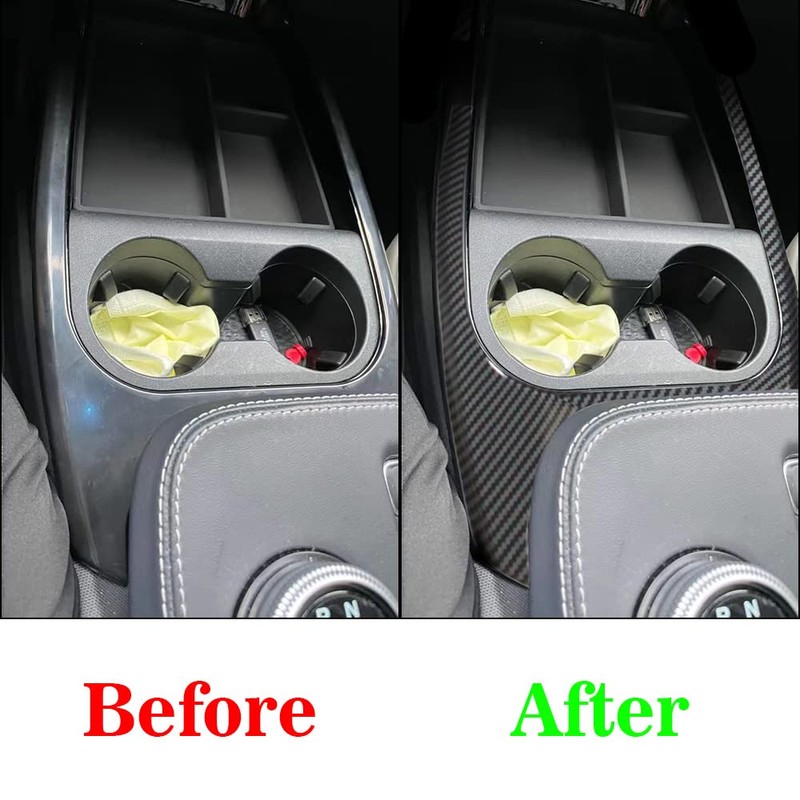 AOSKonology BestEvMod for Mach E Center Console Trim Sticker Cover
